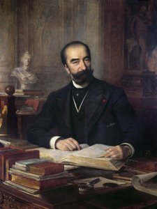 Marie François Sadi Carnot (1837-1894) francia elnök portréja
